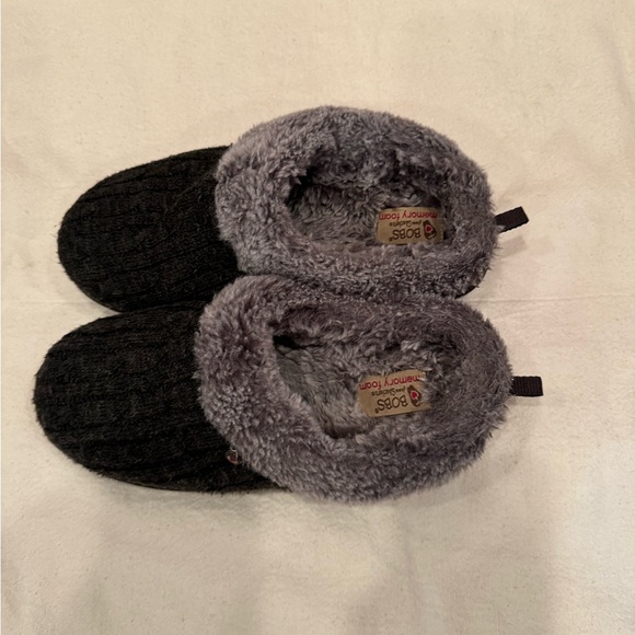 Bobs from Skechers Memory Foam Clogs/Slip-On/Size 8.5/Gray/Lugged Outsole/EUC - Picture 3 of 8